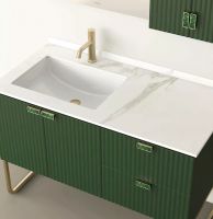 涟漪荡漾，寓意悠远| 汇达时尚轻奢浴室柜，点亮您的卫浴空间