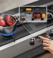 MK One的工作系列M9灶具，旅行在理想的意大利厨房