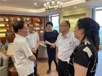 中国老龄协会副会长朱耀银等领导莅临春选茂调研