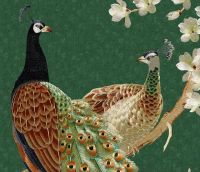 刺绣墙布花样多，其中的寓意你都知道吗？