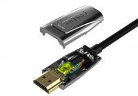 桥界科技精研OE-Optiz™光电转换引擎，只为光纤HDMI高保真