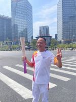雅琪诺董事长王旗成为杭州亚运会火炬手：肩负责任，定将奋勇前行