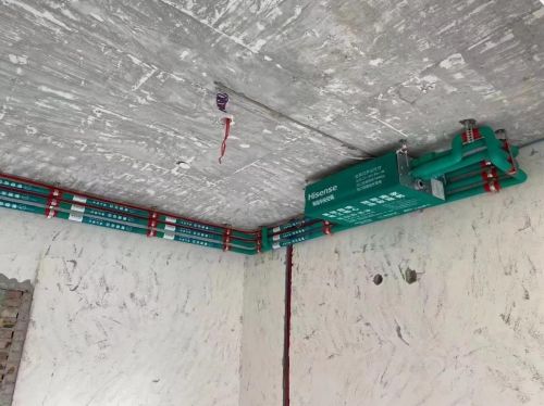 中央空调咋样安装更靠谱？海信中央空调工地鉴“5A级”安装品质