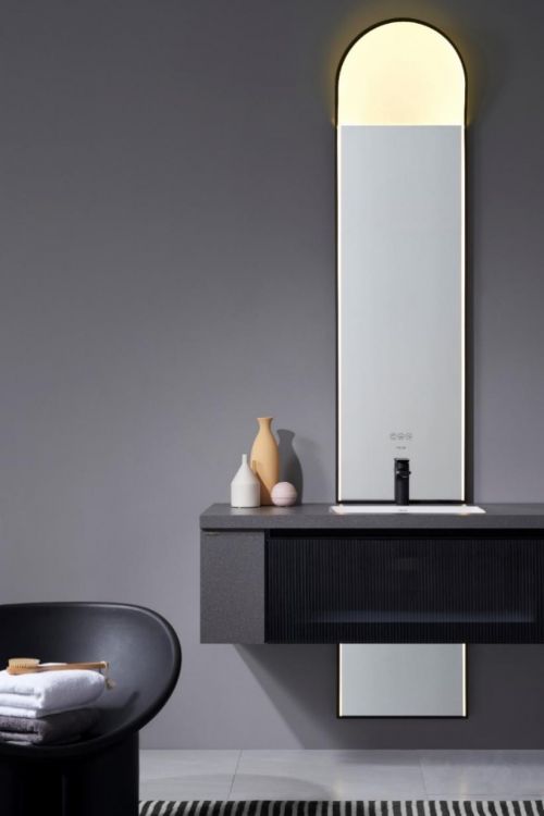 法恩莎Lenno朗诺空间 — 圆月当空 照亮卫浴空间美学