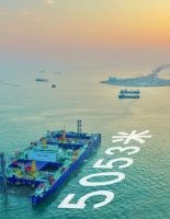 远东参建又一超级工程--深中通道主线贯通