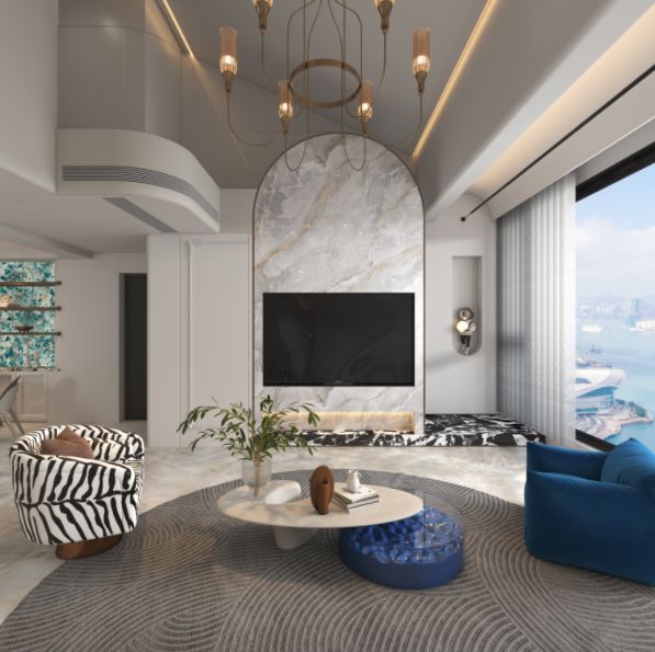 轻奢法式全案|精工奢石，主打一个优雅浪漫