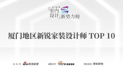 喜讯:叁野一禾苏德生荣获第八届中国室内设计新势力榜厦门赛区新锐家装设计师TOP10