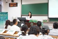 千年舟第一届花色及应用设计大赛高校宣讲会于北京林业大学顺利举办