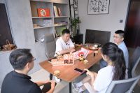 《设计有温度 未来理想家》中广欧特斯走进朗博腾建设