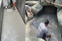 大发现！水池基面找平/防水，用“地宝”！