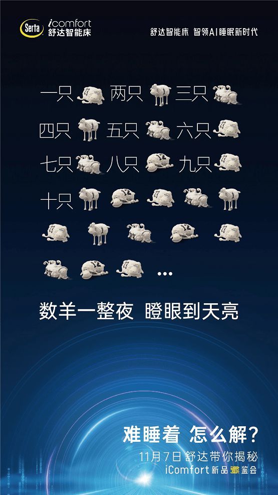 探索优质睡眠之道：11月7日舒达iComfort智能新品躺鉴会盛启