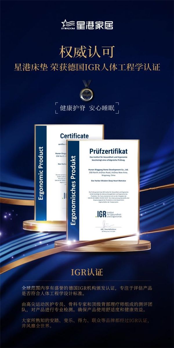 从湘江到莱茵河:星港床垫的“人体工程学”破壁之路