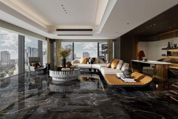 非遗金工艺与时代岩板的千年对话：中国奢侈品瓷砖的破界新生