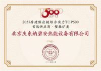 庆东纳碧安连续获得，房建供应链TOP500壁挂炉类首选品牌！