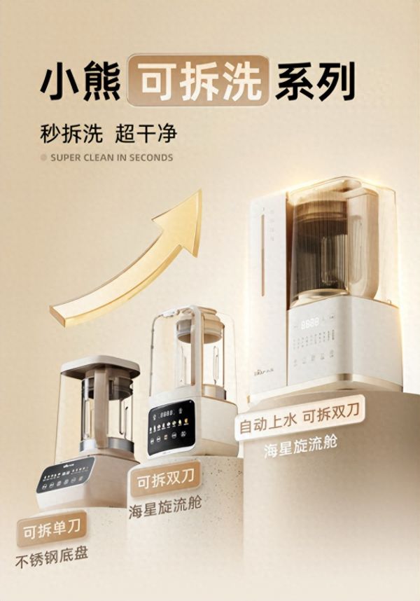 小熊电器早安破壁机的迭代逻辑：把用户痛点变产品创新原点