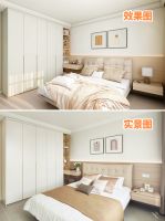 全友家居实拍丨93㎡奶油风，落地实景图也太还原了吧！