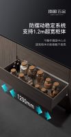 顶固固磐系列三节反弹缓冲托底轨丨以磐石之韧，重塑抽屉收纳的“隐形力量”
