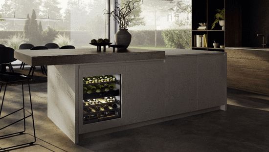 触手可及的清凉美学，Liebherr利普赫尔推出台下嵌入式冷藏冰箱与酒柜