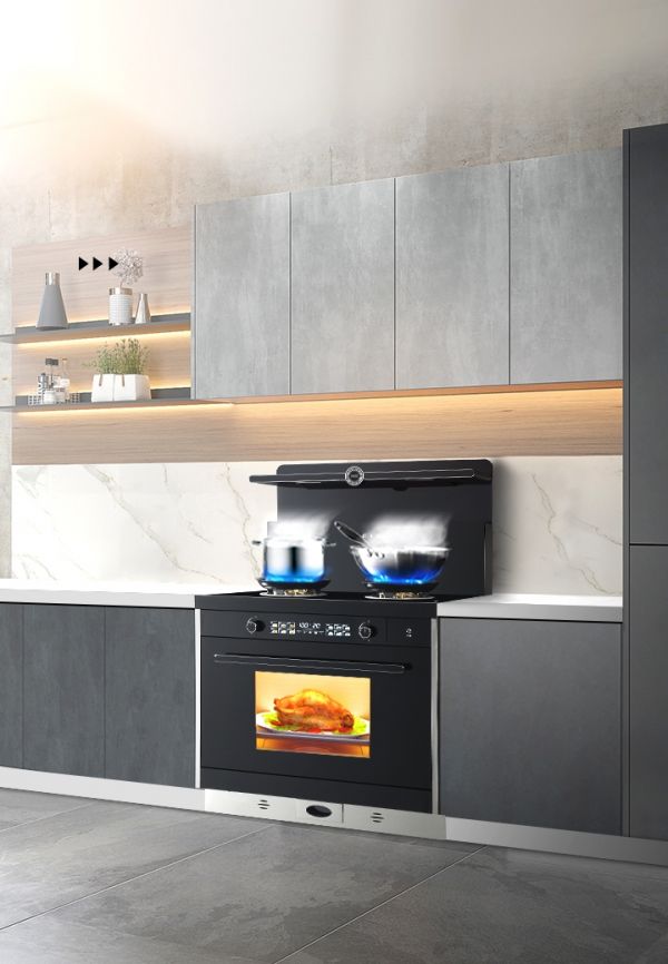 传统厨房VS智慧厨房？美大用1台设备，干掉5种家电！