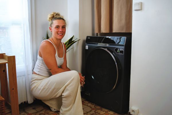 法国网球名将选择海尔X11洗衣机