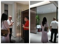 热烈欢迎中国建筑材料流通协会主席李作奇莅临莱博顿总部智造基地