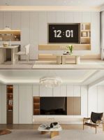 全友家居案例丨12个高颜值满墙电视柜，快收藏照搬！