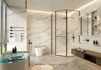 淋浴空间的艺术革新：ZMKM芝麻开门重塑沐浴仪式感