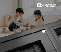儿童房的 “安全搭档” 安能米兰 125 瓷泳断桥平开窗