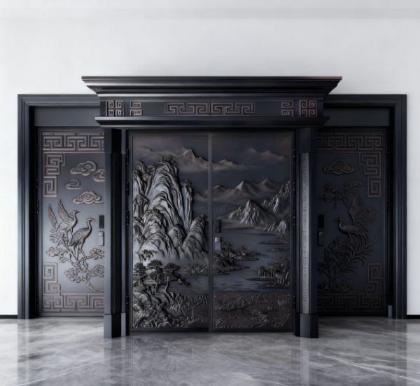 盾优优别墅大门:以品质守护高净值人群的尊贵生活