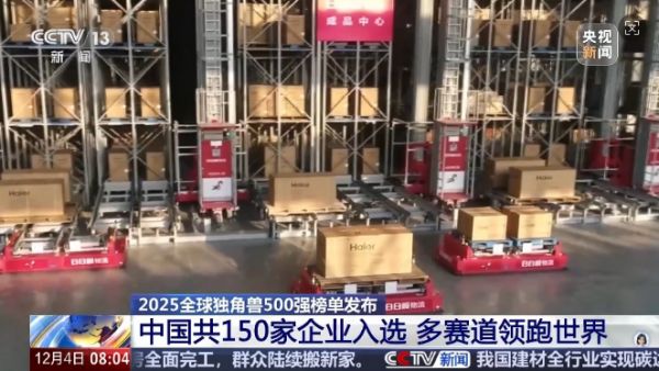 日日顺连续7年上榜全球独角兽500强