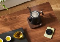 告别茶凉尴尬！鸣盏无缝泡茶烧水壶：恒温锁热，待客泡茶更从容