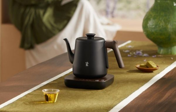 新年茶局不扫兴！鸣盏无缝泡茶烧水壶 1500W速热控温，茶香尽兴