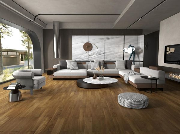 久盛超稳定纯实木地板,做你家装长跑最稳定的陪伴者