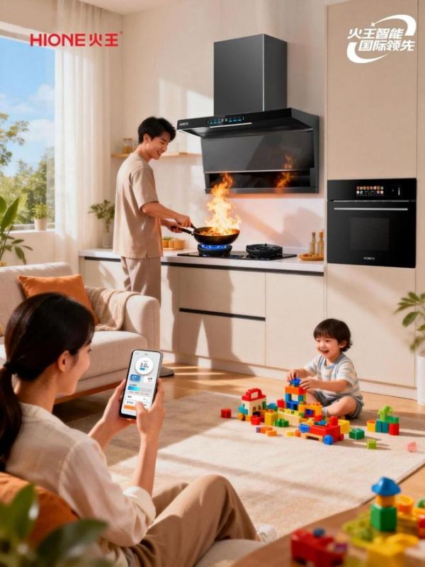 手机就是你的第二灶台!火王智能灶真远程智控
