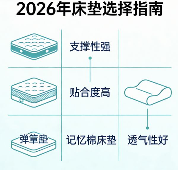 2026年十大国民口碑护脊床垫品牌推荐,必看指南榜单!