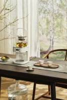 鸣盏新品喷淋泡茶机上市！一键高温喷淋泡好茶，蒸煮皆宜