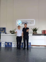 热烈欢迎中国建筑协会门窗专业委员会沉昌秘书长莅临阿尔巴门窗指导