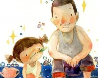 儿子不像父亲。 孩子出生了吗？ 未出生的孩子有什么特点？