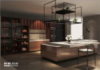 聚会喝酒，在科勒的橱柜里享受夏日时光