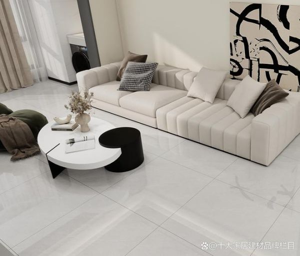 陶瓷一线品牌锦华瓷砖新品：超耐磨防滑大理石，家居装修优选