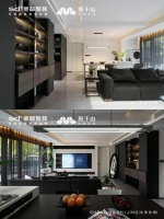 温州永宁春晖现代简奢风案例：空间美学的优雅演绎