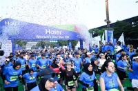 海尔印尼举办妇女节迷你马拉松
