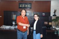 陶氏Anna Davis博士及亚太高管团队到访美巢  以高品质乳液共筑华彩根基