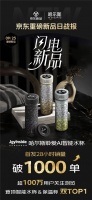 智慧屏加AI喝水提醒 京东携手哈尔斯共创AI智能水杯首发即登双榜TOP1